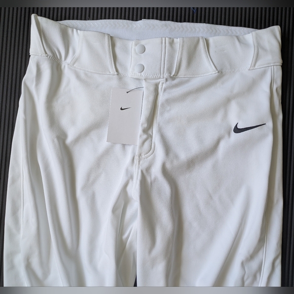 Nike Baseball Pants Men's Size XL Team Vapor Select White BQ5400-100 NEW - Picture 2 of 9